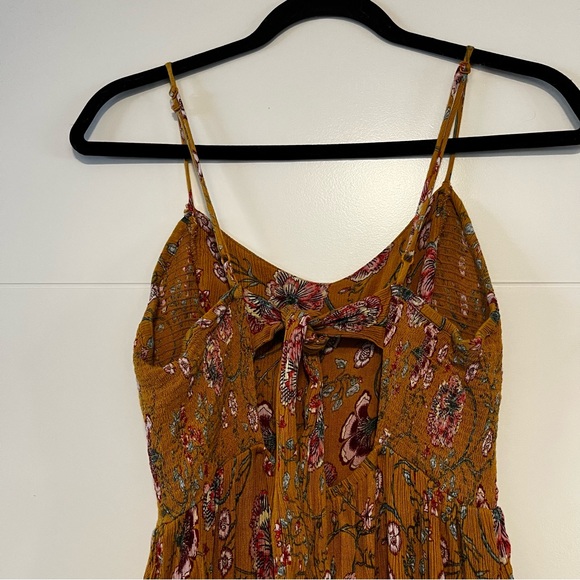 Patrons of Peace | Floral Mustard Jumpsuit - Picture 8 of 14